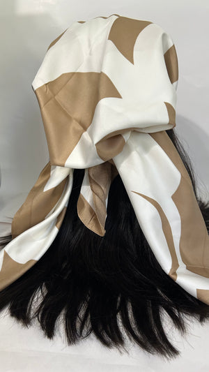 The Garden Grace Satin Scarf