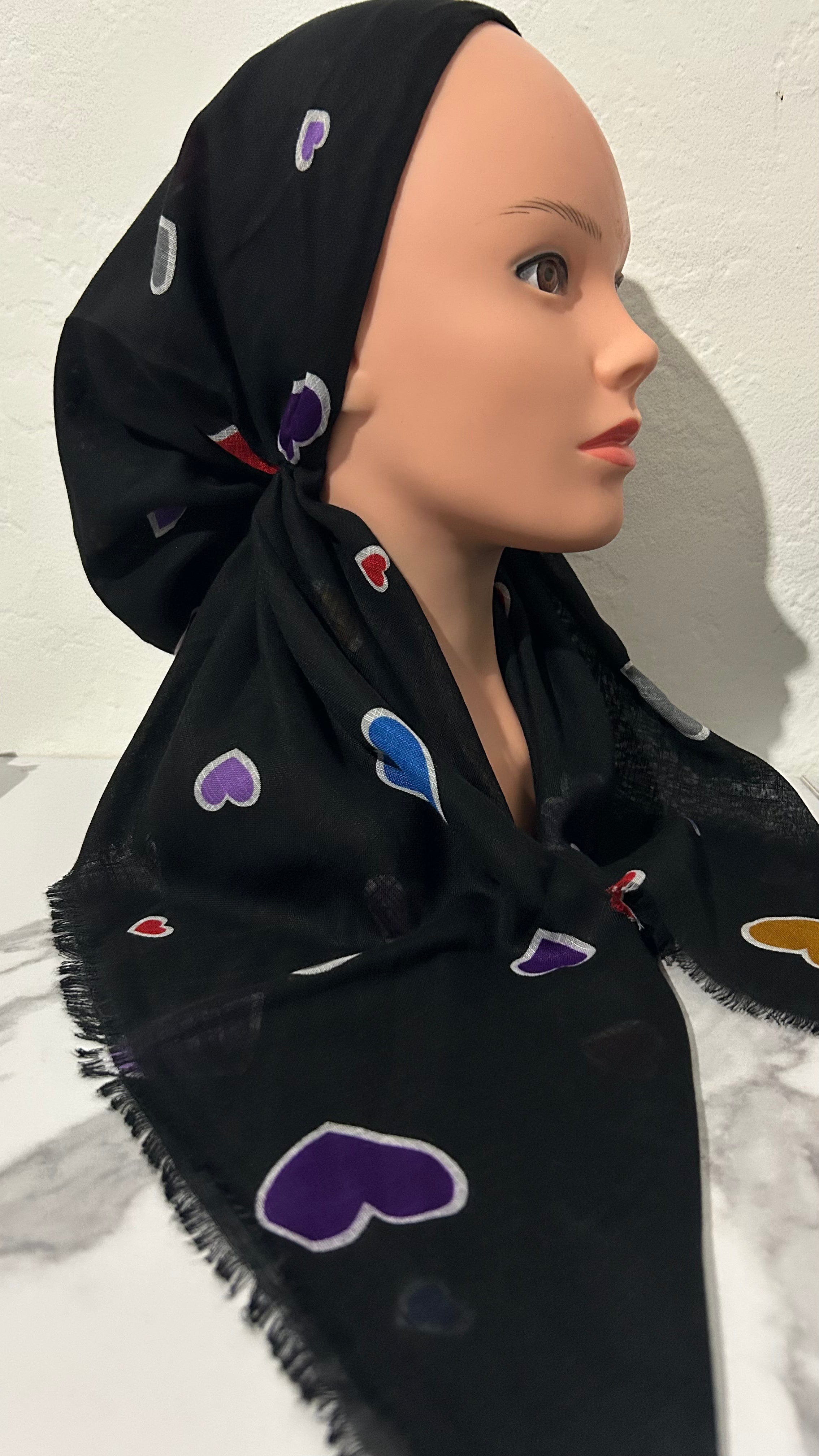 The Heart Pre-Tied Scarf