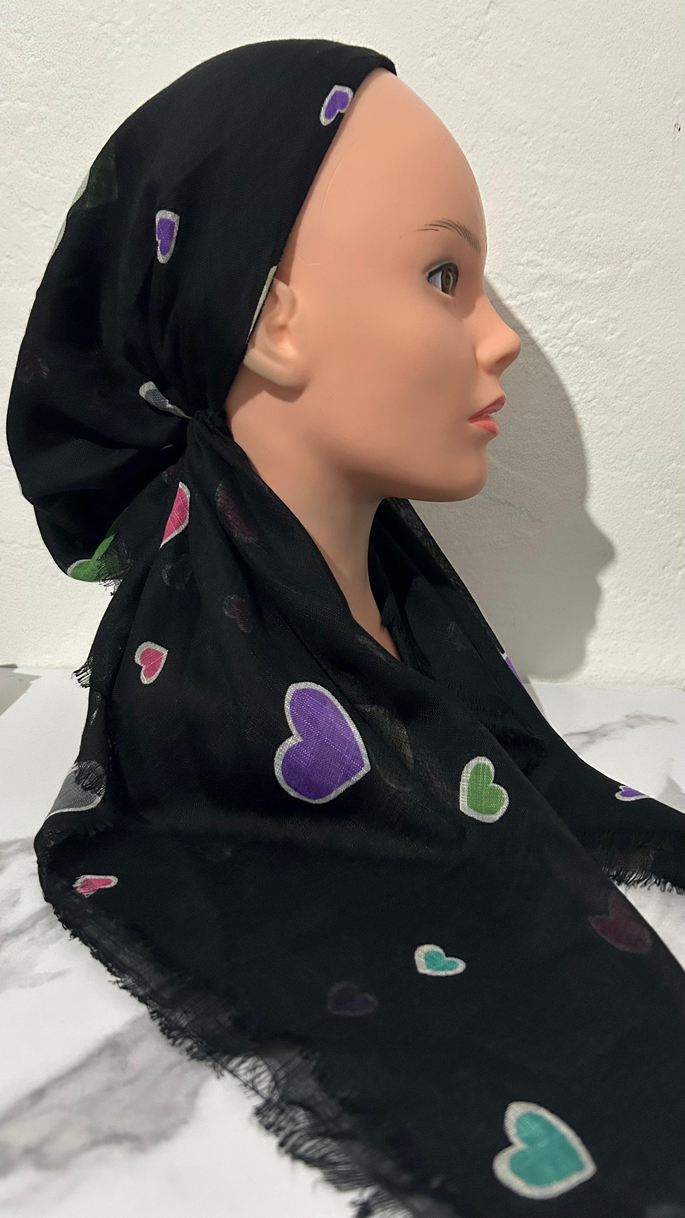 The Heart Pre-Tied Scarf
