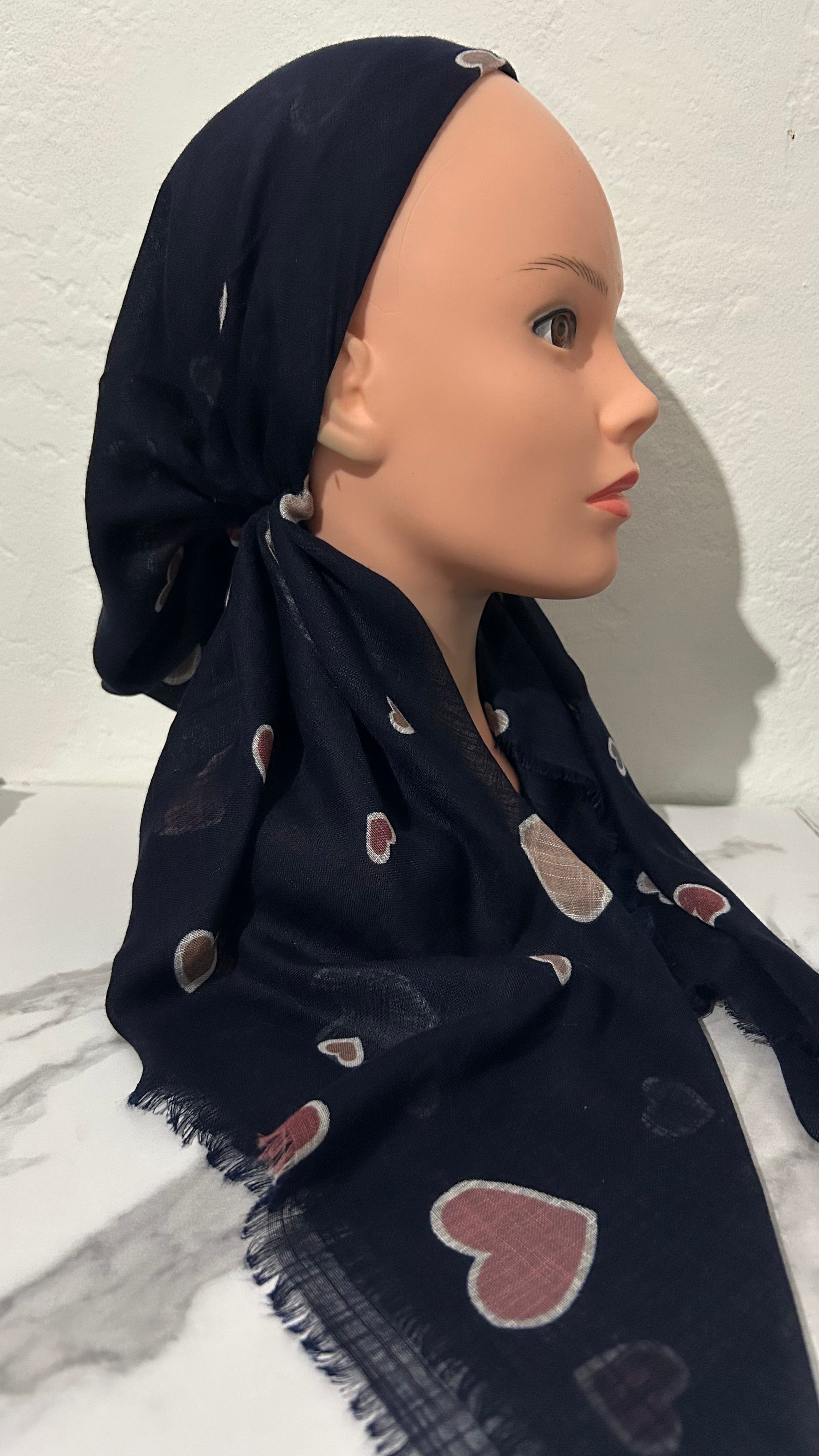 The Heart Pre-Tied Scarf