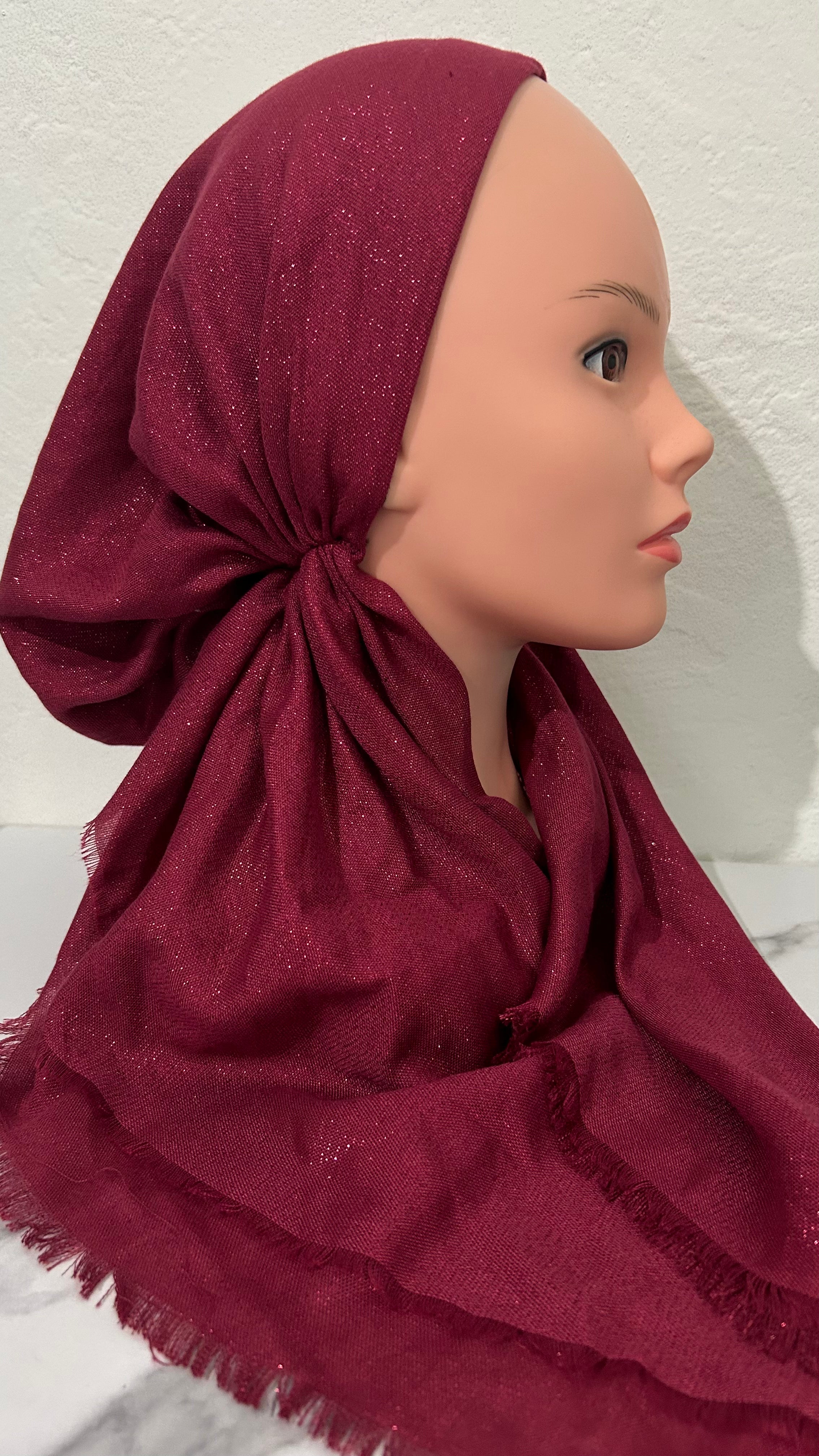 The Shimmer Pre-tied Scarf