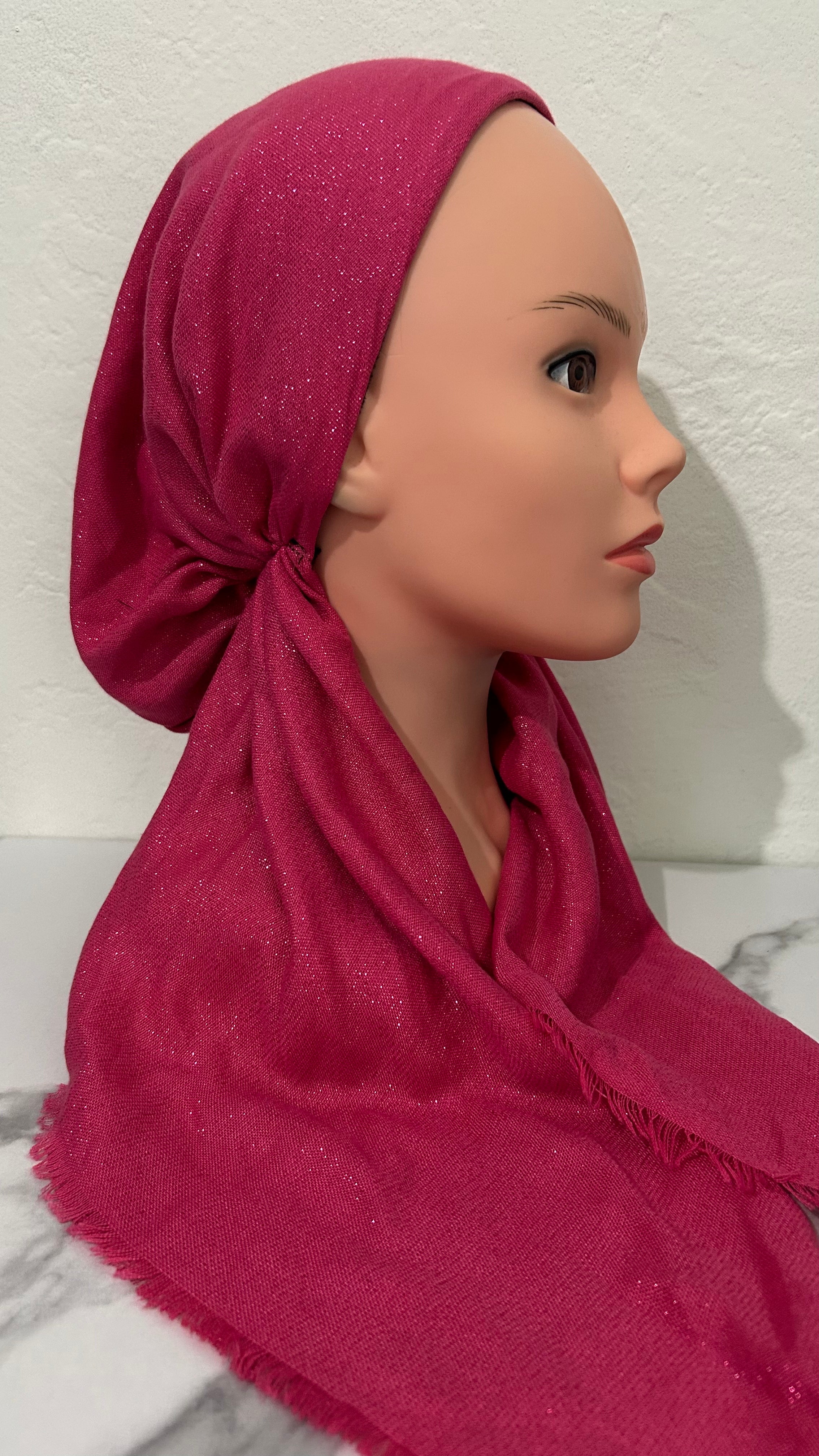 The Shimmer Pre-tied Scarf