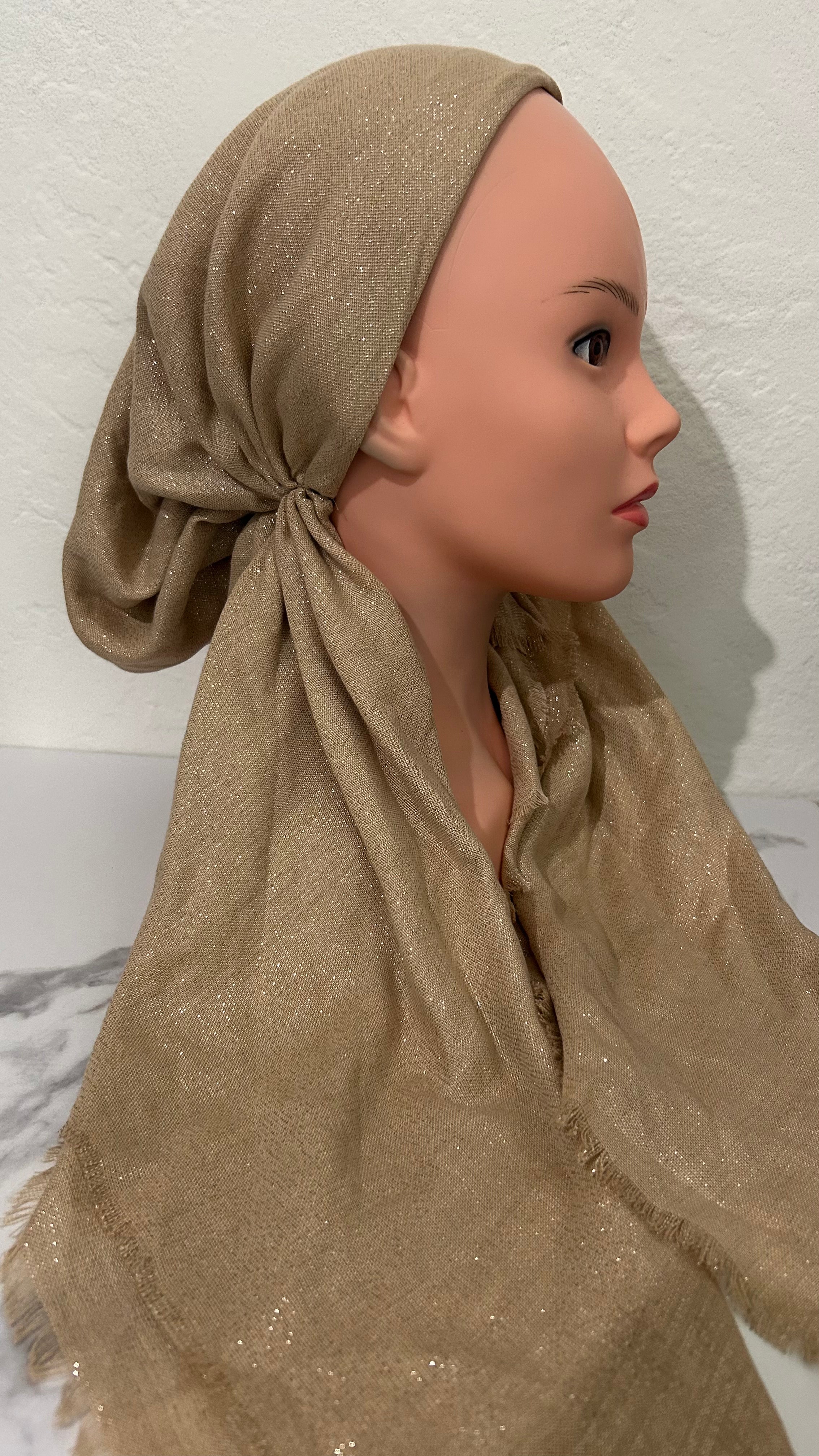 The Shimmer Pre-tied Scarf