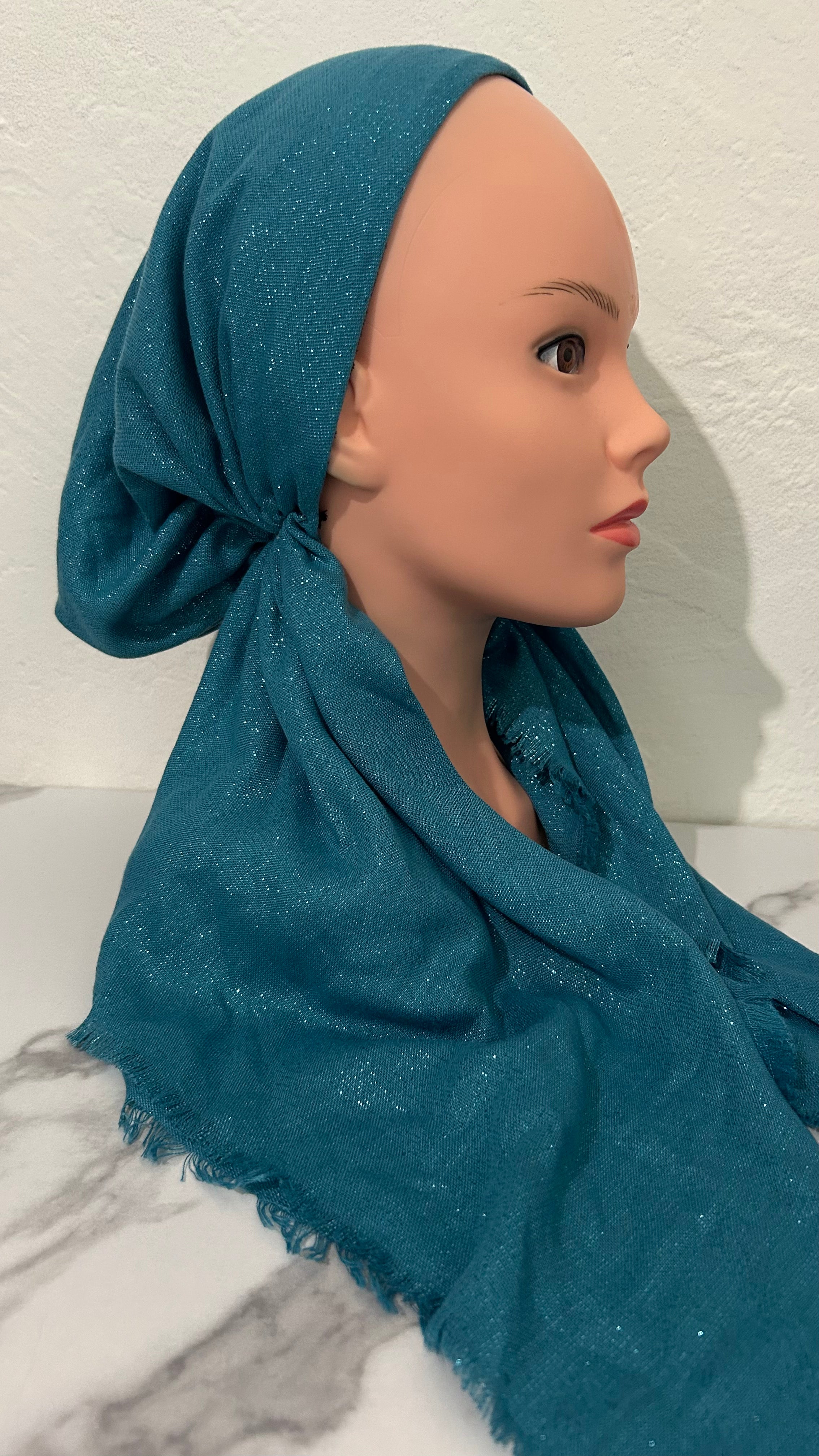 The Shimmer Pre-tied Scarf