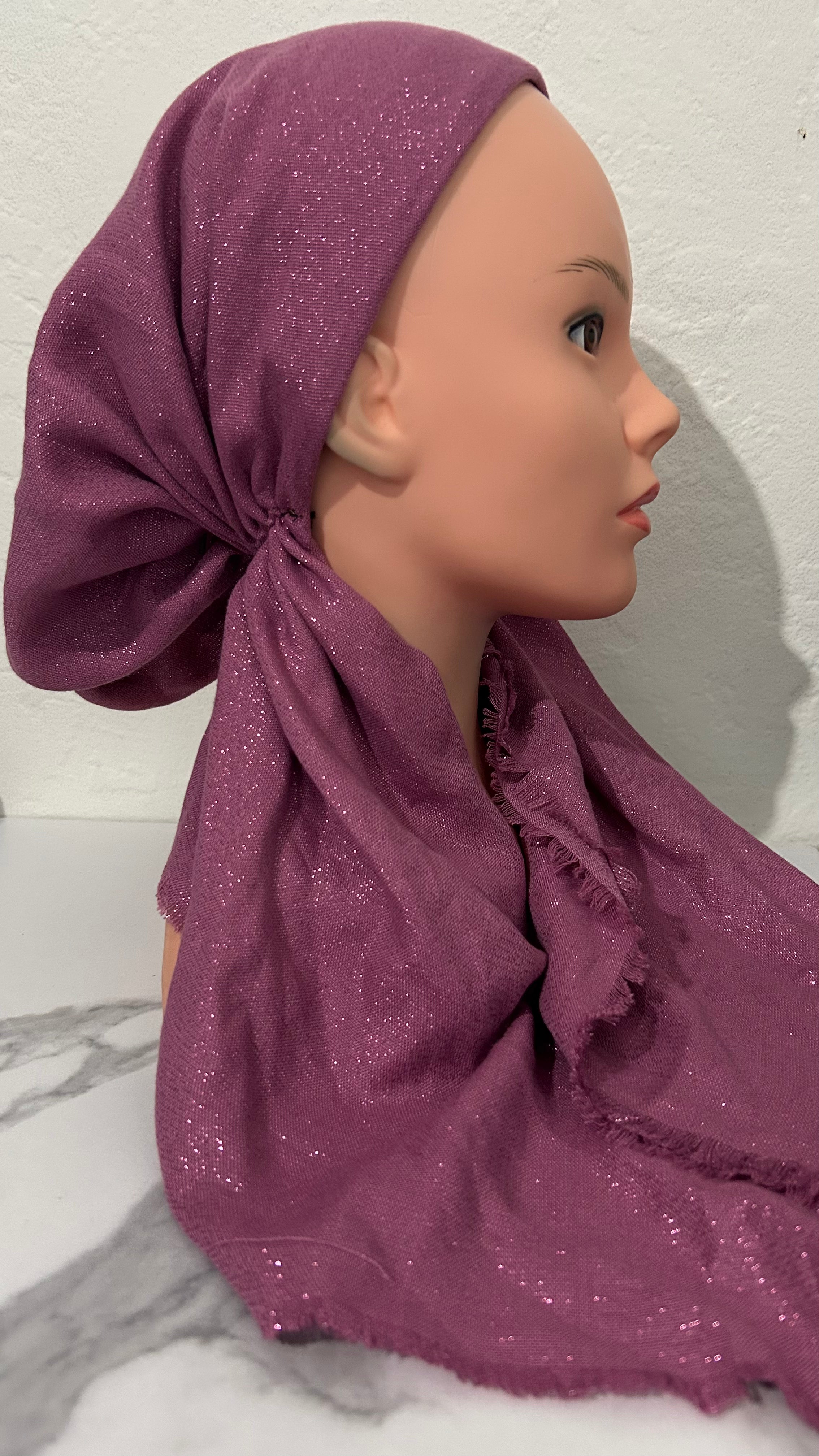 The Shimmer Pre-tied Scarf