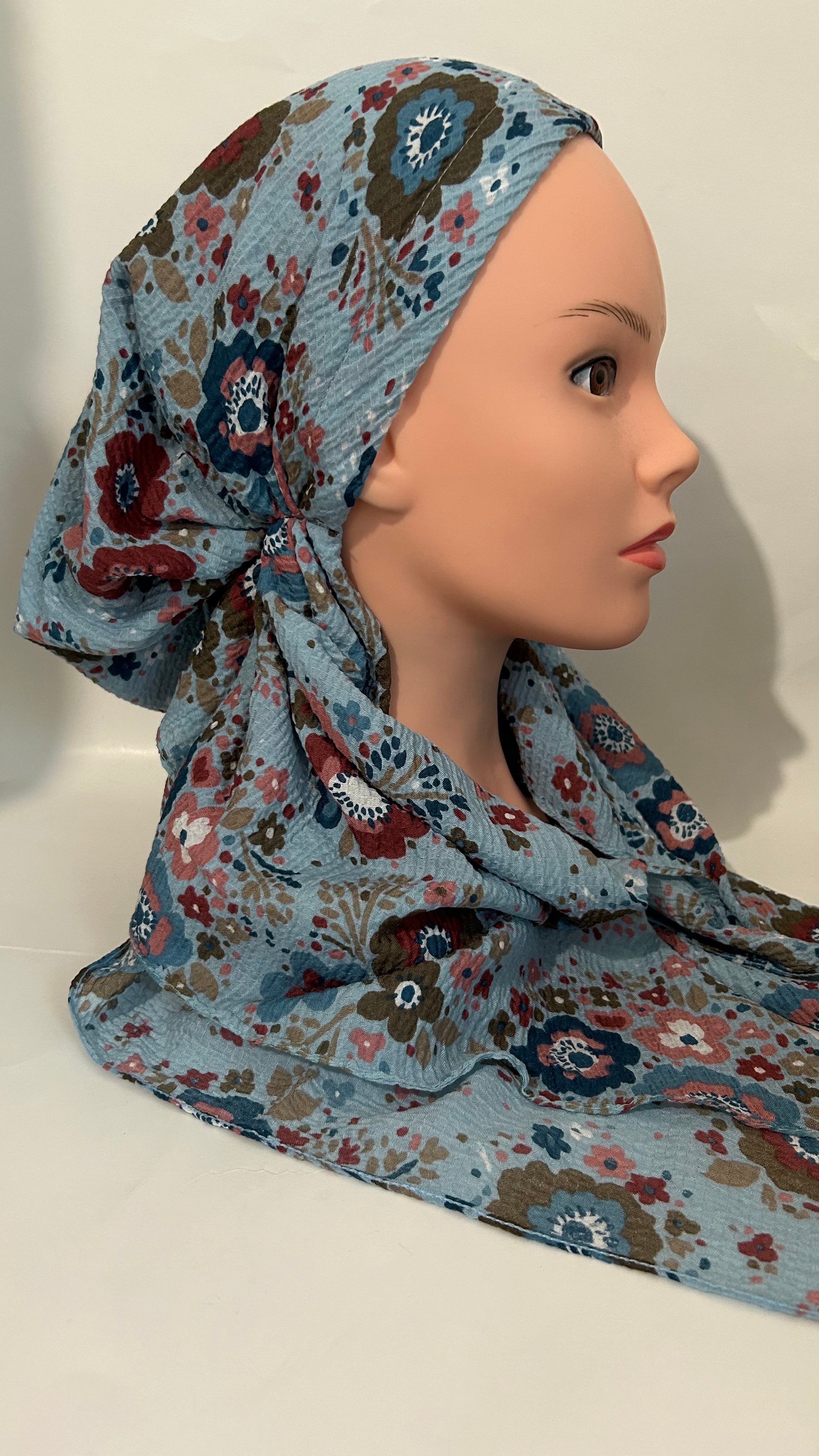 The Floral Whisper PRE-TIED Scarf