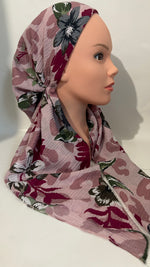 The Hawaiian Floral PRE-TIED Scarf