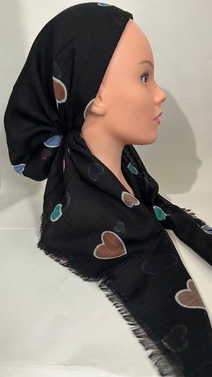 The Heart Pre-Tied Scarf