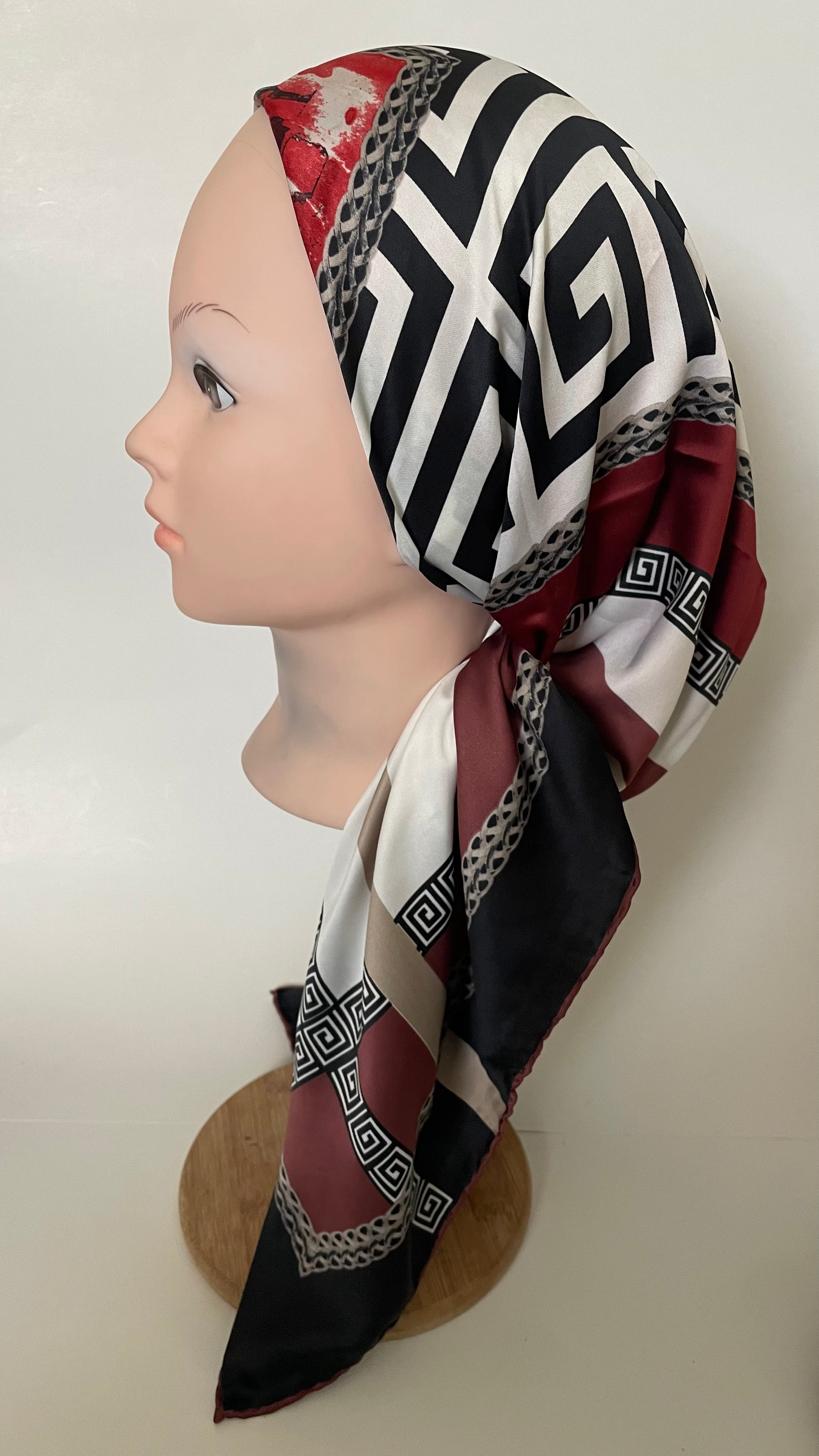 The Barcelona Satin Scarf