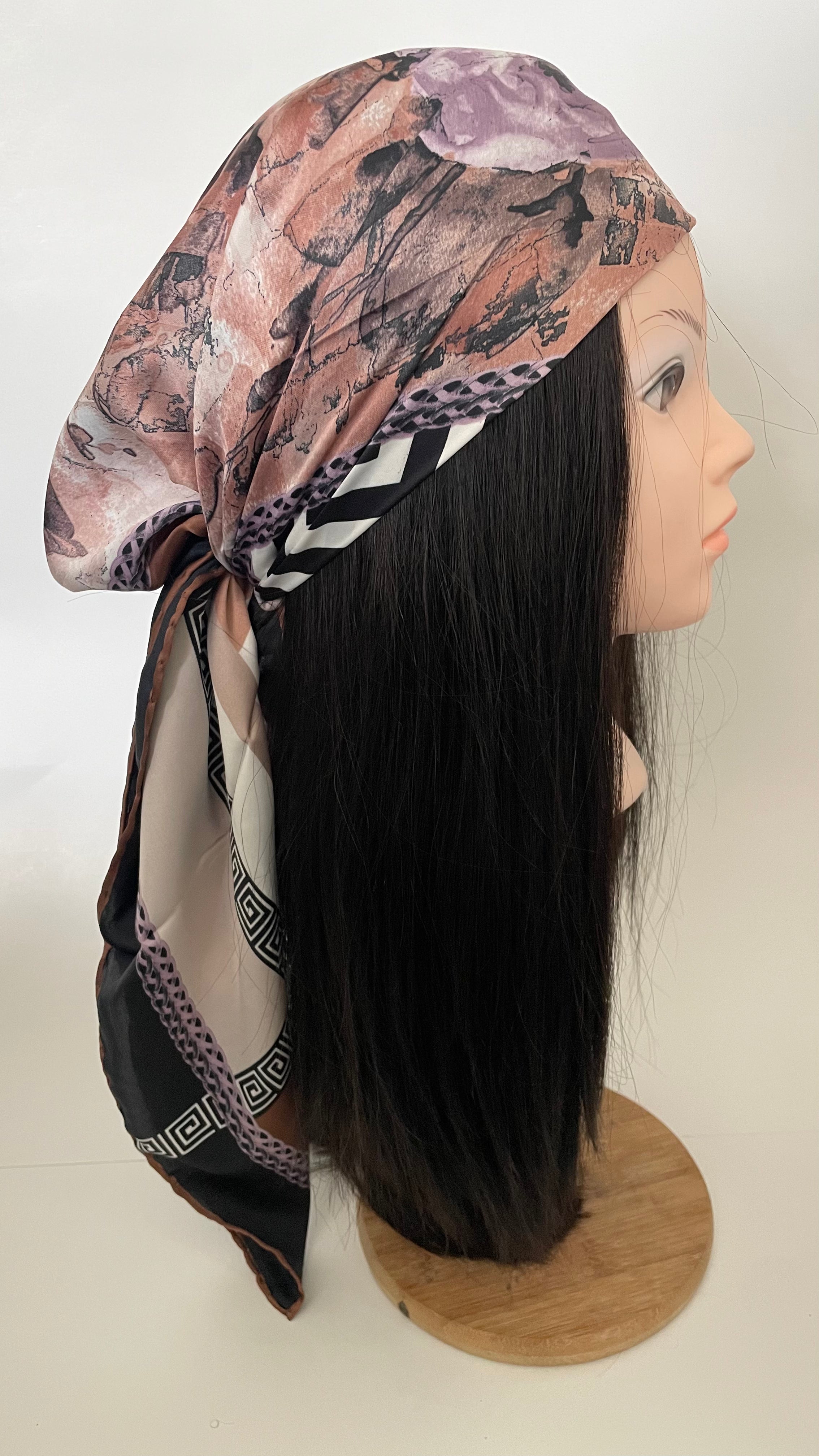 The Barcelona Satin Scarf