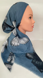 The Ombre Monarch Pre-tied Scarf