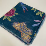 The Modern Butterfly Cotton Scarf