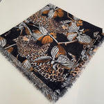 The Floral Cheetah Scarf