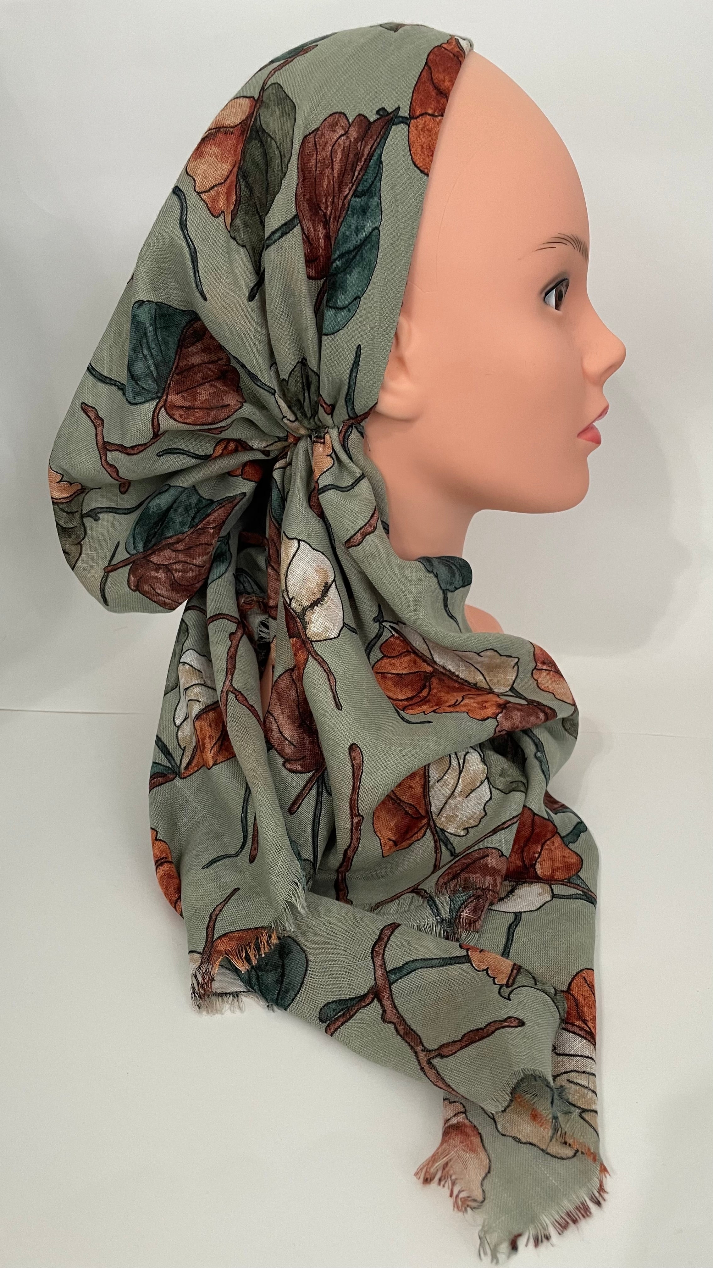 The Autumn Pre-Tied Scarf