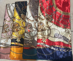The Santorini Satin Scarf