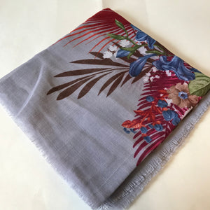 The Cotton Floral Scarf