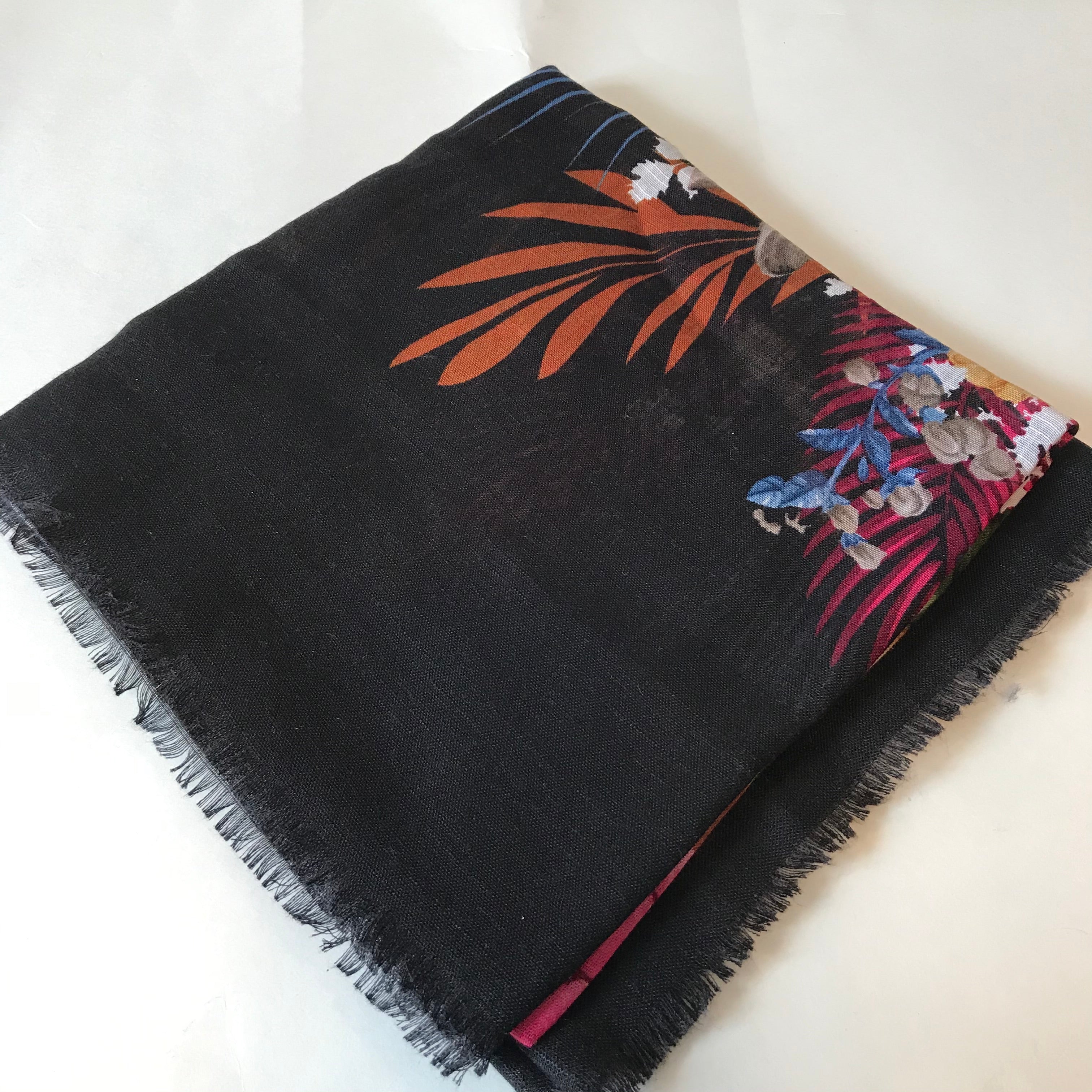 The Cotton Floral Scarf