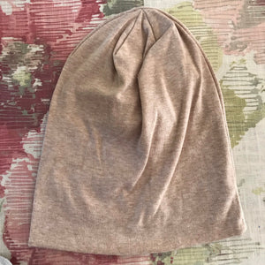 The Cotton Solid Beanie- large edition