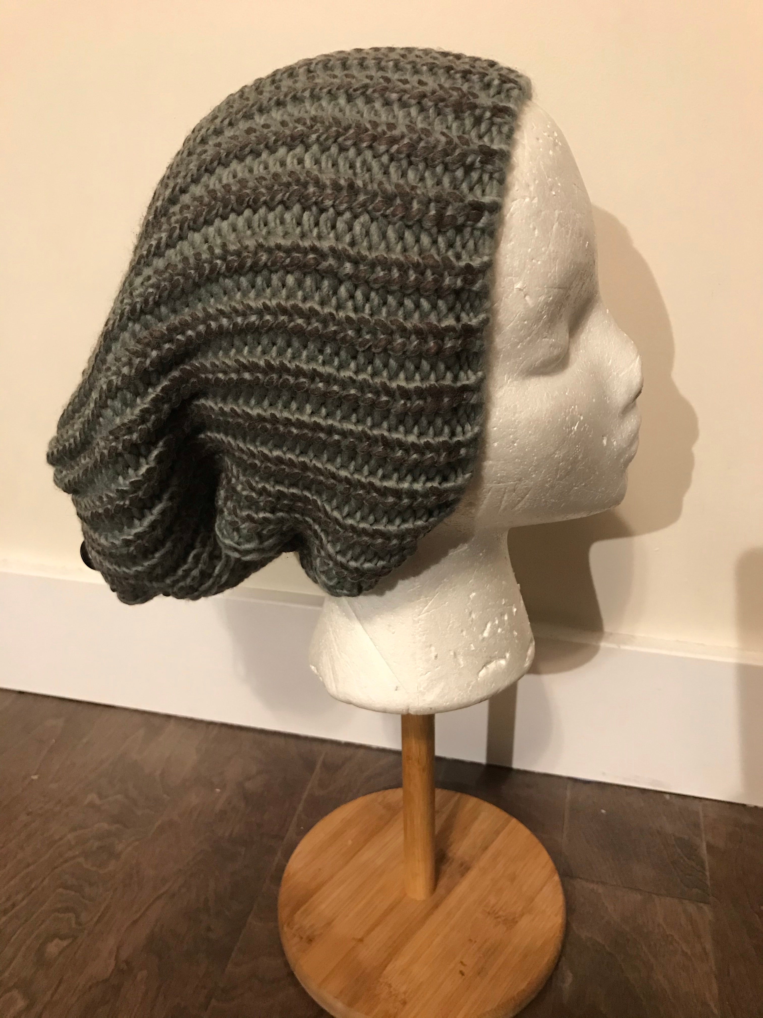 The Leathery Winter Beanie