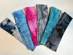 Tie die headbands